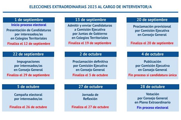 Elecciones Extraordinarias 2023 Interventor